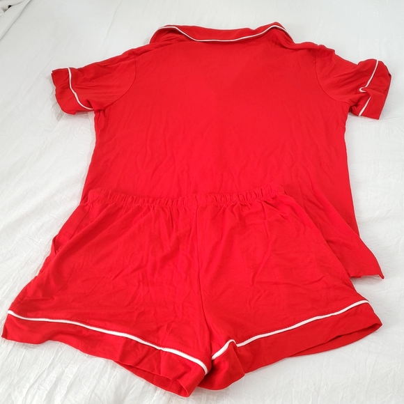 Auden Red Women's Pajama Set XS - Picture 3 of 9